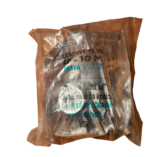 Sealed Czech NBC Respirator Gas Mask Filters